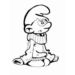 Раскраска: Smurfs (мультфильмы) #34908 - Раскраски для печати