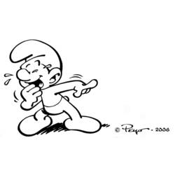 Раскраска: Smurfs (мультфильмы) #34924 - Бесплатные раскраски для печати