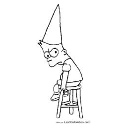 Раскраска: Симпсон (мультфильмы) #23901 - Бесплатные раскраски для печати