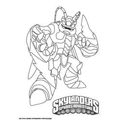 Раскраска: Skylanders (мультфильмы) #43395 - Бесплатные раскраски для печати