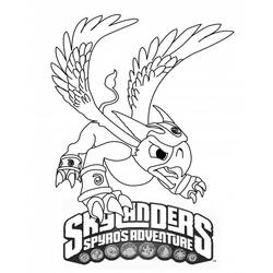 Раскраска: Skylanders (мультфильмы) #43417 - Раскраски для печати
