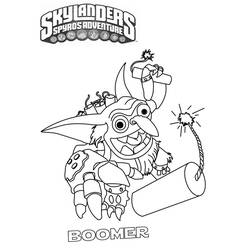 Раскраска: Skylanders (мультфильмы) #43419 - Бесплатные раскраски для печати
