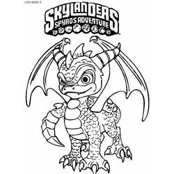 Раскраска: Skylanders (мультфильмы) #43515 - Раскраски для печати