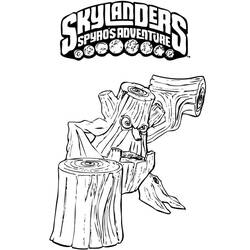 Раскраска: Skylanders (мультфильмы) #43564 - Бесплатные раскраски для печати