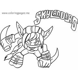 Раскраска: Skylanders (мультфильмы) #43570 - Бесплатные раскраски для печати