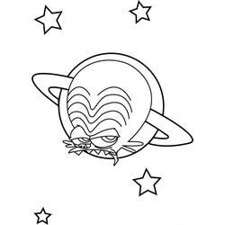 Раскраска: Зинзины космоса (мультфильмы) #34513 - Раскраски для печати