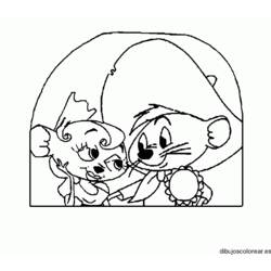 Раскраска: Скоростной Гонсалес (мультфильмы) #30736 - Раскраски для печати
