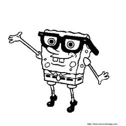 Раскраска: SpongeBob (мультфильмы) #33393 - Бесплатные раскраски для печати