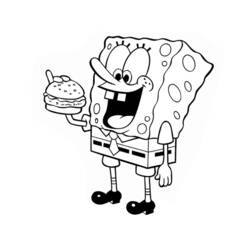 Раскраска: SpongeBob (мультфильмы) #33403 - Раскраски для печати
