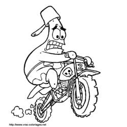 Раскраска: SpongeBob (мультфильмы) #33408 - Бесплатные раскраски для печати
