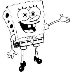 Раскраска: SpongeBob (мультфильмы) #33409 - Бесплатные раскраски для печати