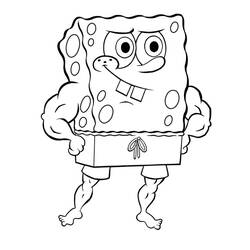 Раскраска: SpongeBob (мультфильмы) #33482 - Раскраски для печати