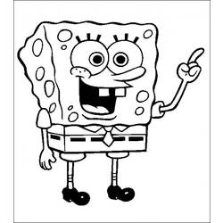 Раскраска: SpongeBob (мультфильмы) #33515 - Раскраски для печати