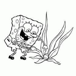 Раскраска: SpongeBob (мультфильмы) #33530 - Раскраски для печати
