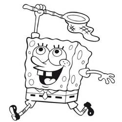Раскраска: SpongeBob (мультфильмы) #33556 - Бесплатные раскраски для печати