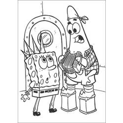 Раскраска: SpongeBob (мультфильмы) #33582 - Бесплатные раскраски для печати