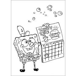 Раскраска: SpongeBob (мультфильмы) #33591 - Бесплатные раскраски для печати