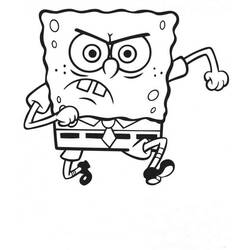 Раскраска: SpongeBob (мультфильмы) #33595 - Раскраски для печати