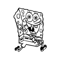 Раскраска: SpongeBob (мультфильмы) #33601 - Бесплатные раскраски для печати