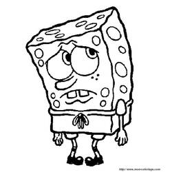 Раскраска: SpongeBob (мультфильмы) #33615 - Бесплатные раскраски для печати
