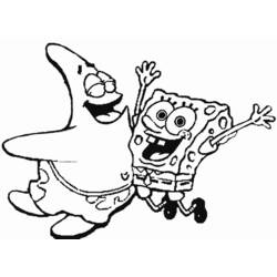 Раскраска: SpongeBob (мультфильмы) #33641 - Раскраски для печати