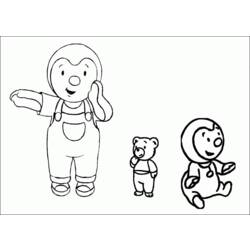 Раскраска: Чупи и Дуду (мультфильмы) #34133 - Раскраски для печати