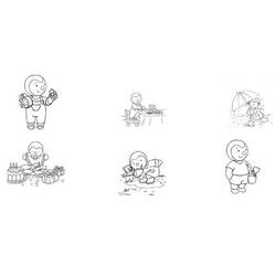 Раскраска: Чупи и Дуду (мультфильмы) #34251 - Бесплатные раскраски для печати