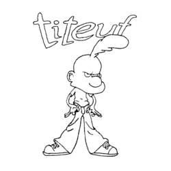 Раскраска: Titeuf (мультфильмы) #33886 - Раскраски для печати