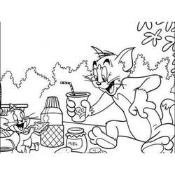 Раскраска: Том и Джерри (мультфильмы) #24337 - Раскраски для печати