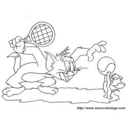 Раскраска: Том и Джерри (мультфильмы) #24341 - Раскраски для печати