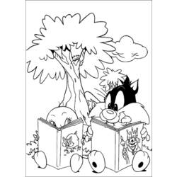Раскраска: Тити и Гросминет (мультфильмы) #29207 - Бесплатные раскраски для печати
