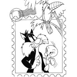 Раскраска: Тити и Гросминет (мультфильмы) #29213 - Бесплатные раскраски для печати
