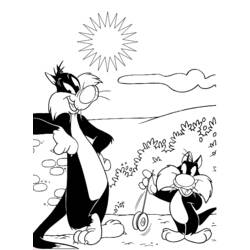Раскраска: Тити и Гросминет (мультфильмы) #29243 - Бесплатные раскраски для печати