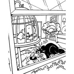 Раскраска: Тити и Гросминет (мультфильмы) #29252 - Бесплатные раскраски для печати