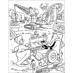 Раскраска: Тити и Гросминет (мультфильмы) #29302 - Бесплатные раскраски для печати