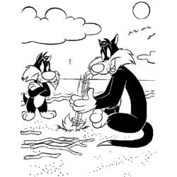 Раскраска: Тити и Гросминет (мультфильмы) #29362 - Бесплатные раскраски для печати