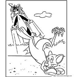 Раскраска: Тити и Гросминет (мультфильмы) #29404 - Бесплатные раскраски для печати