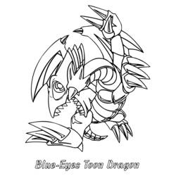 Раскраска: Yu-Gi-Oh! (мультфильмы) #52988 - Бесплатные раскраски для печати