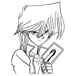 Раскраска: Yu-Gi-Oh! (мультфильмы) #53041 - Бесплатные раскраски для печати