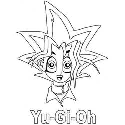 Раскраска: Yu-Gi-Oh! (мультфильмы) #53057 - Бесплатные раскраски для печати
