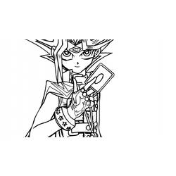 Раскраска: Yu-Gi-Oh! (мультфильмы) #53072 - Бесплатные раскраски для печати