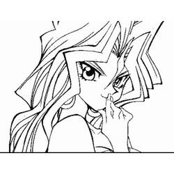 Раскраска: Yu-Gi-Oh! (мультфильмы) #53074 - Бесплатные раскраски для печати
