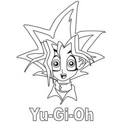 Раскраска: Yu-Gi-Oh! (мультфильмы) #53126 - Бесплатные раскраски для печати