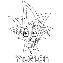Раскраска: Yu-Gi-Oh! (мультфильмы) #53163 - Бесплатные раскраски для печати