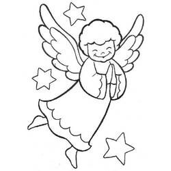 Раскраска: ангел (Персонажи) #86262 - Раскраски для печати