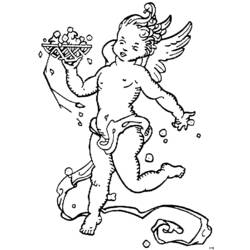 Раскраска: ангел (Персонажи) #86301 - Бесплатные раскраски для печати