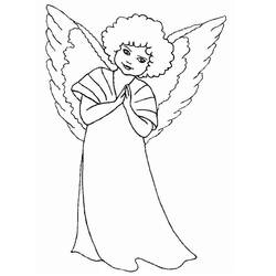 Раскраска: ангел (Персонажи) #86305 - Раскраски для печати