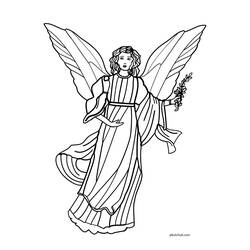 Раскраска: ангел (Персонажи) #86306 - Раскраски для печати