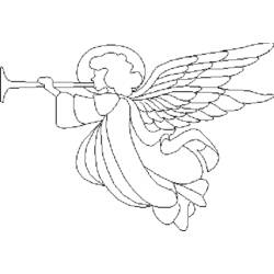 Раскраска: ангел (Персонажи) #86368 - Бесплатные раскраски для печати