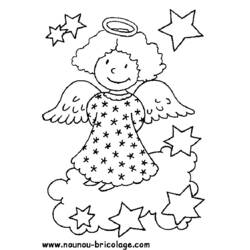 Раскраска: ангел (Персонажи) #86399 - Бесплатные раскраски для печати